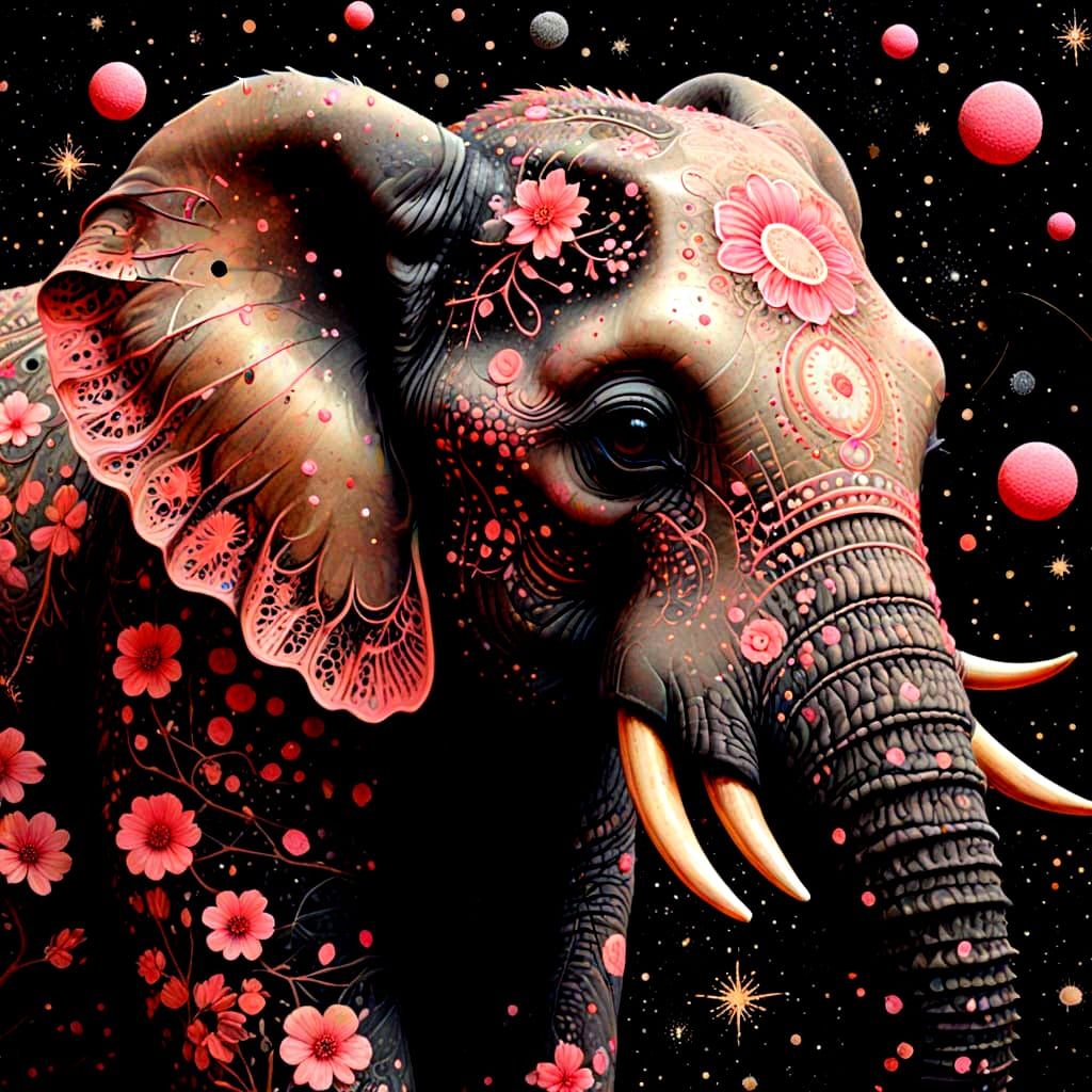 Painted Elephant