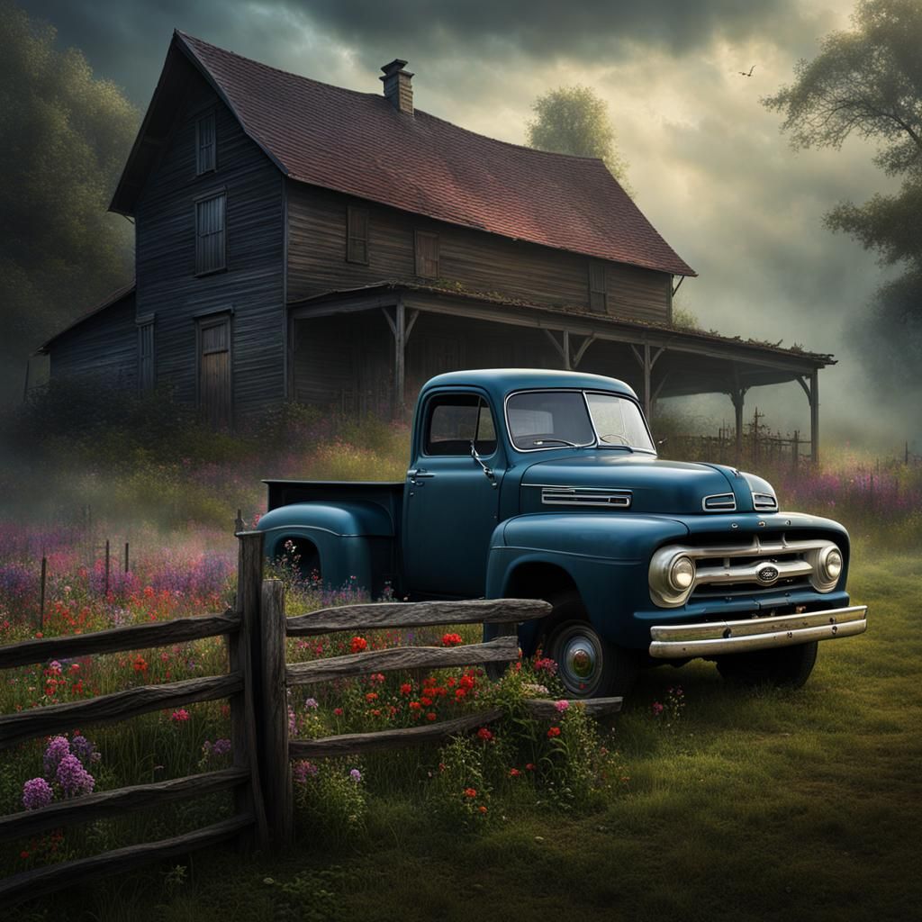 Dark Pastoral - The Old Farm House