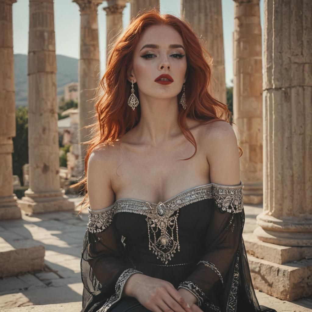 Aphrodite Goddess Portrait in Unreal Engine 5 Style