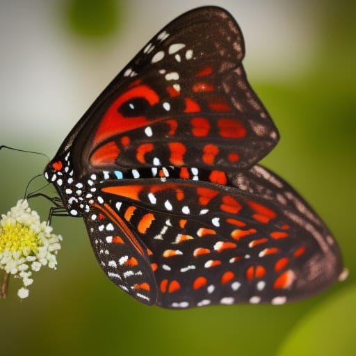 Butterfly Close-Up: Professional Photography with Bokeh