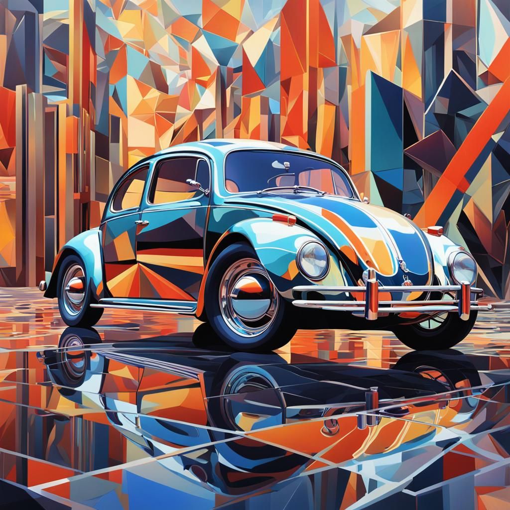 Cubist Volkswagon