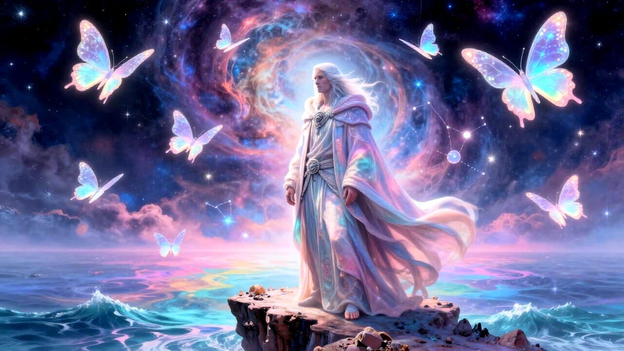 Wise Sorcerer on Cosmic Precipice