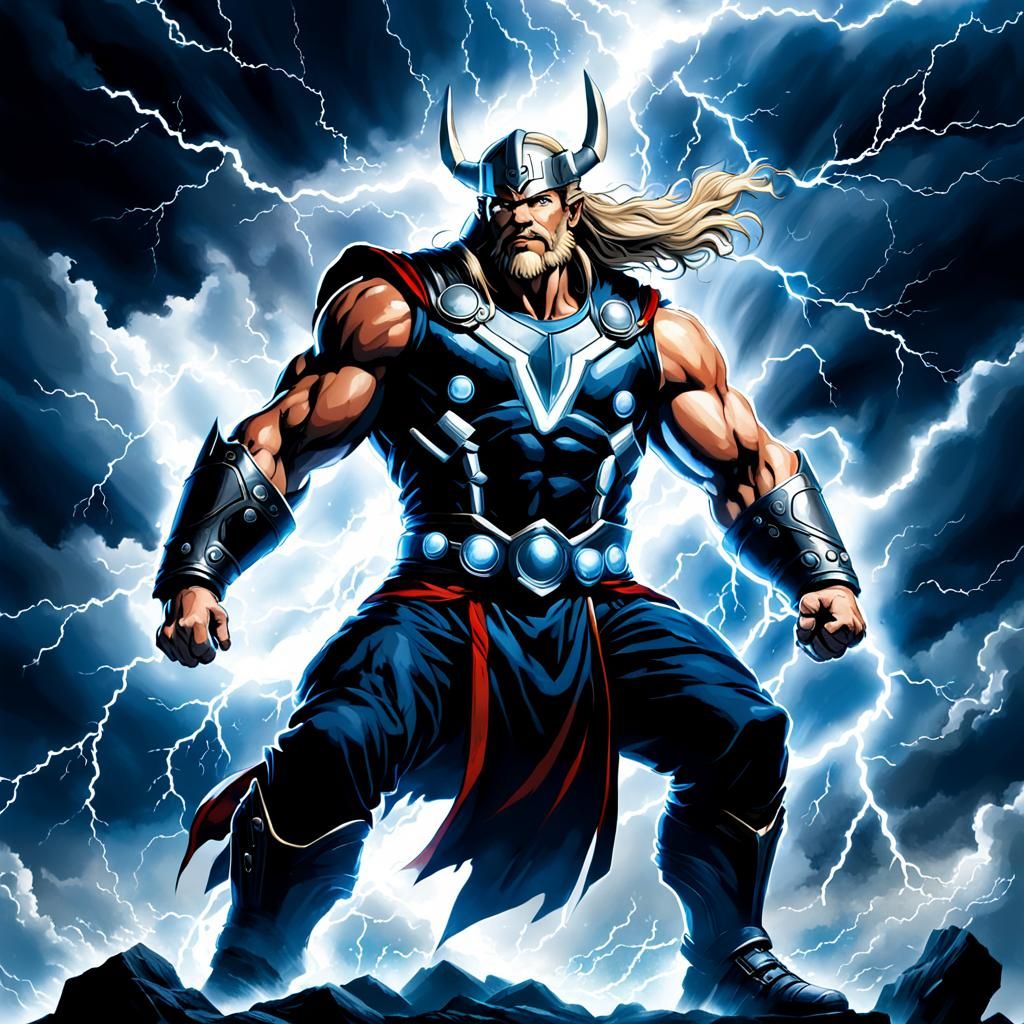 God of Thunder Creates Storms in Time and Space
