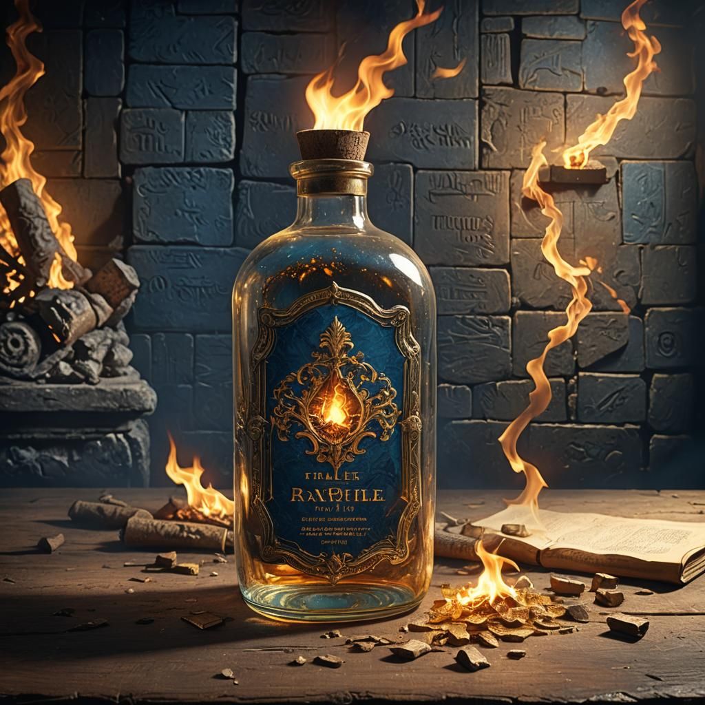 Fire in a Bottle: Magical Realism Art