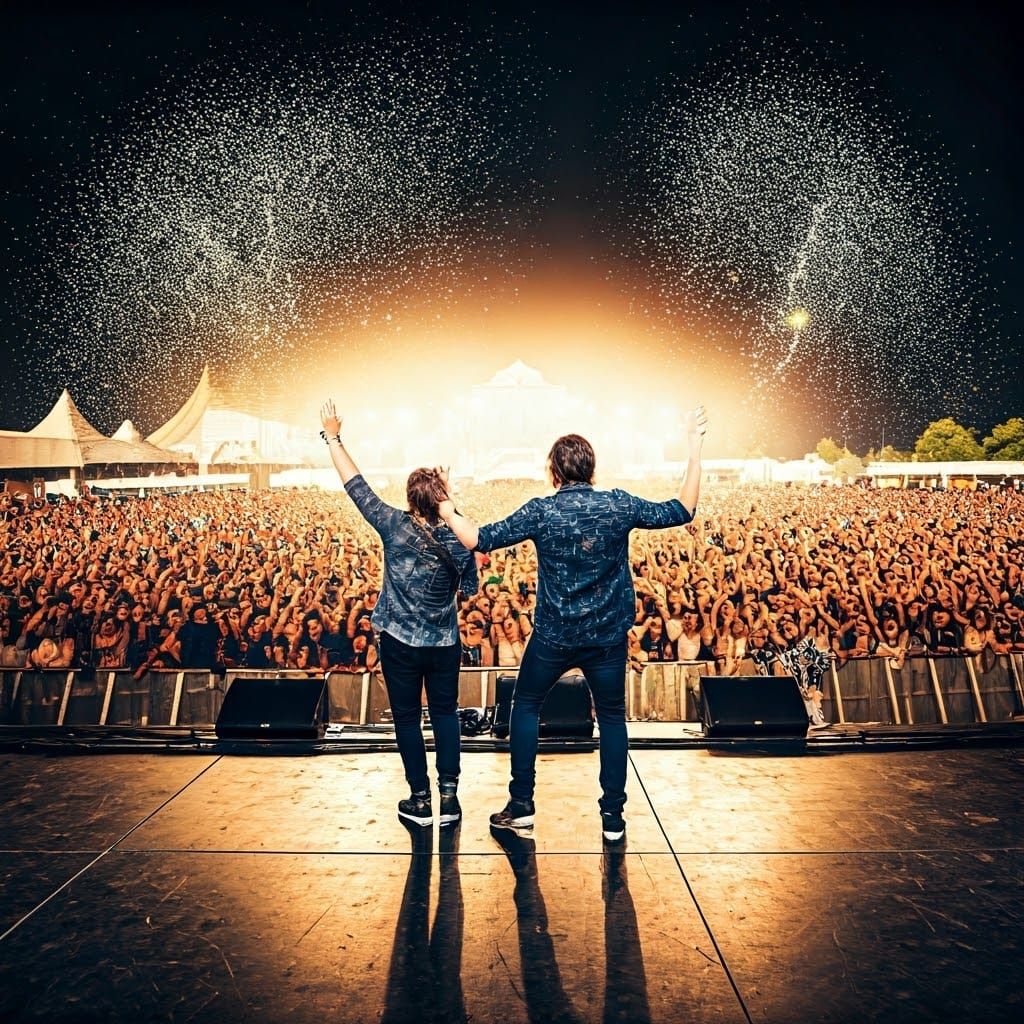 Energetic Band Rocks Summer Music Festival