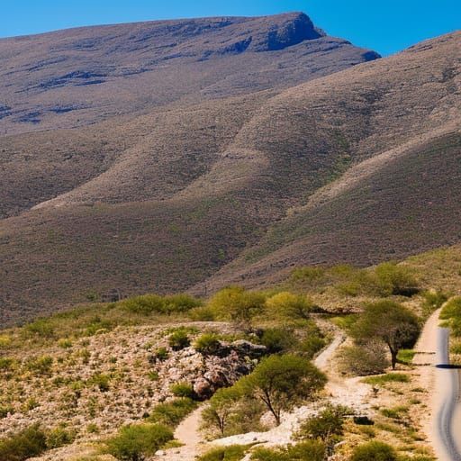 Stunning Photograph of Swartberg Pass, South Africa