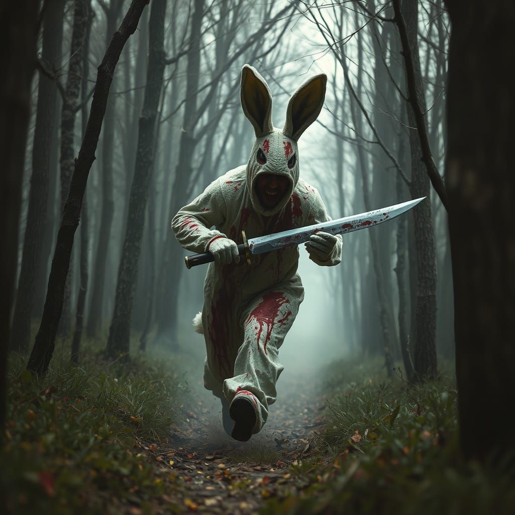 Slasher Horror in a Gory Easter Bunny Costume