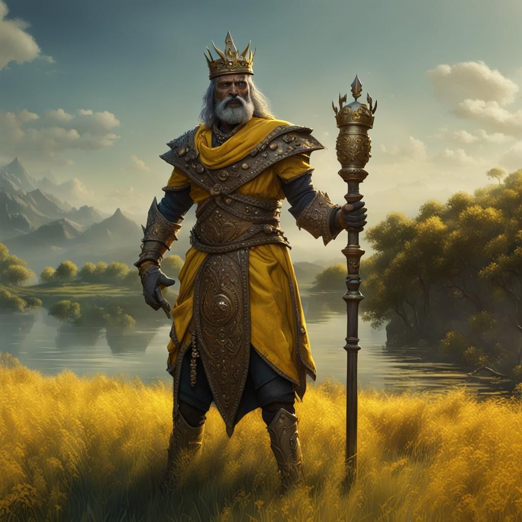 King Kuru: Dark Fantasy Concept Art