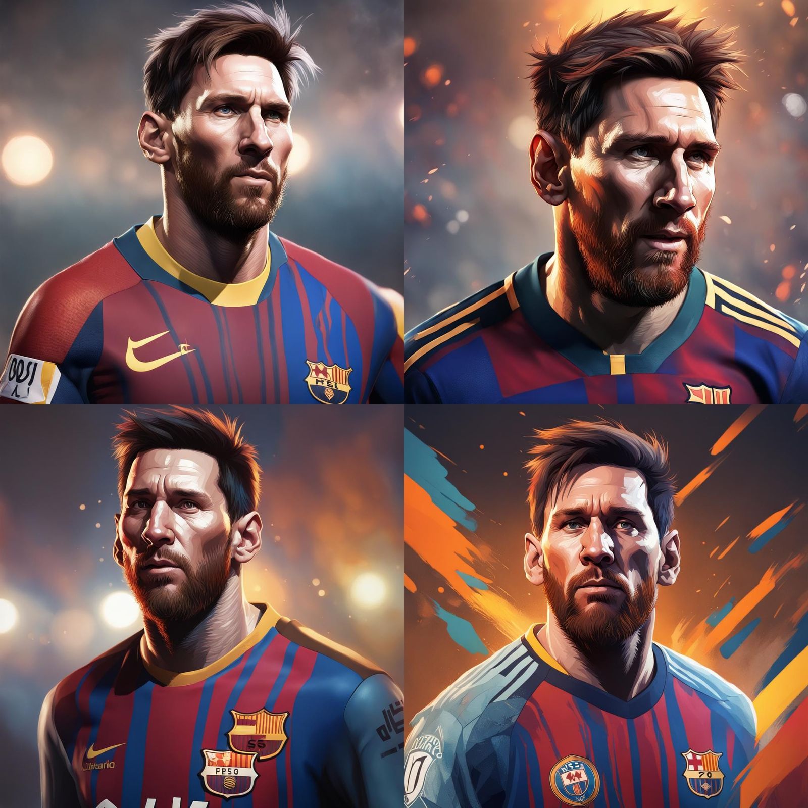 Messi and Pele Battle for Supremacy