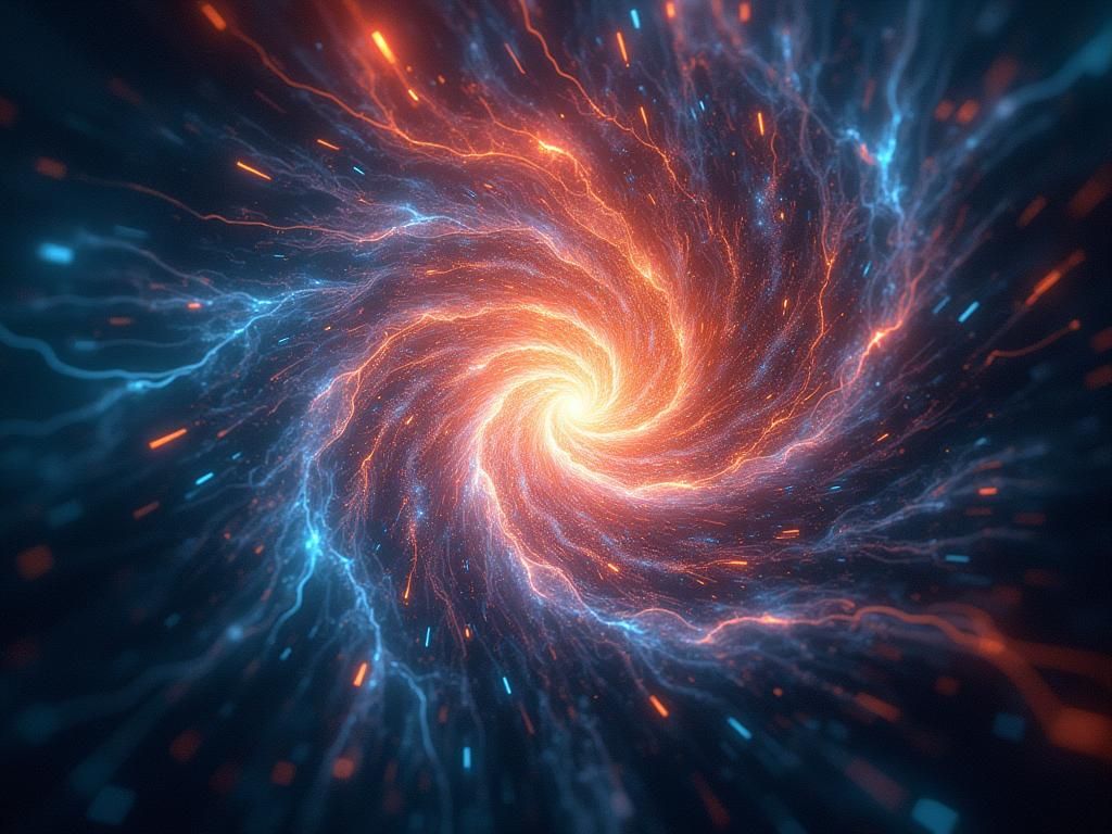 Ethereal Code and Cosmos: A Digital Convergence