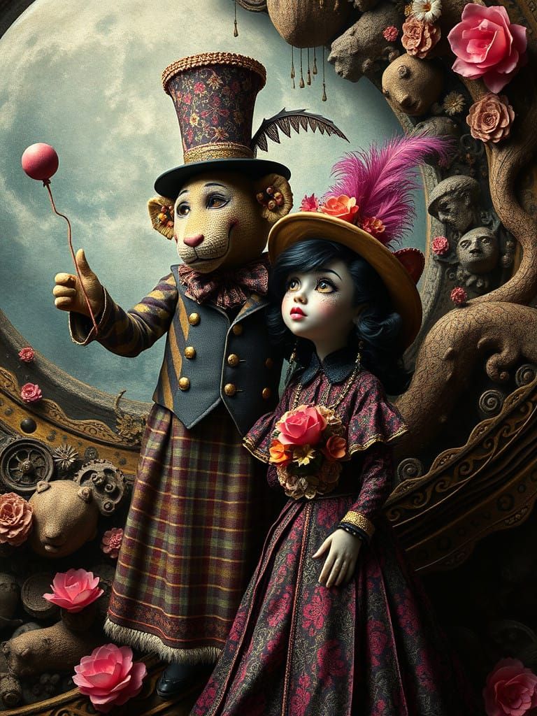 Steamplush Jugglenaut Petallic TigerLilliputians