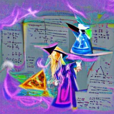 Mystical Wizards Studying Arcane Magic in 8k