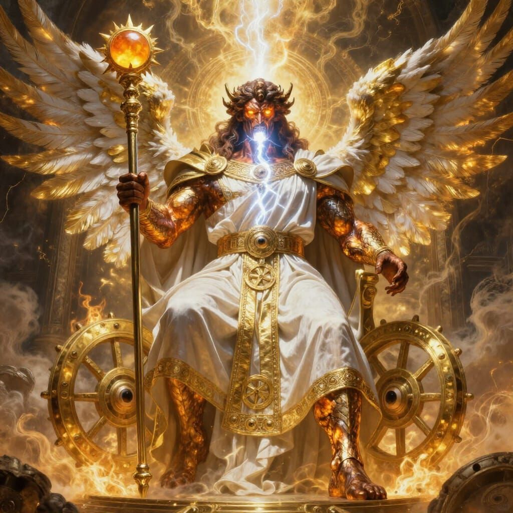 Rikbiel Malakh, Prince of Merkabah, Angelic Being