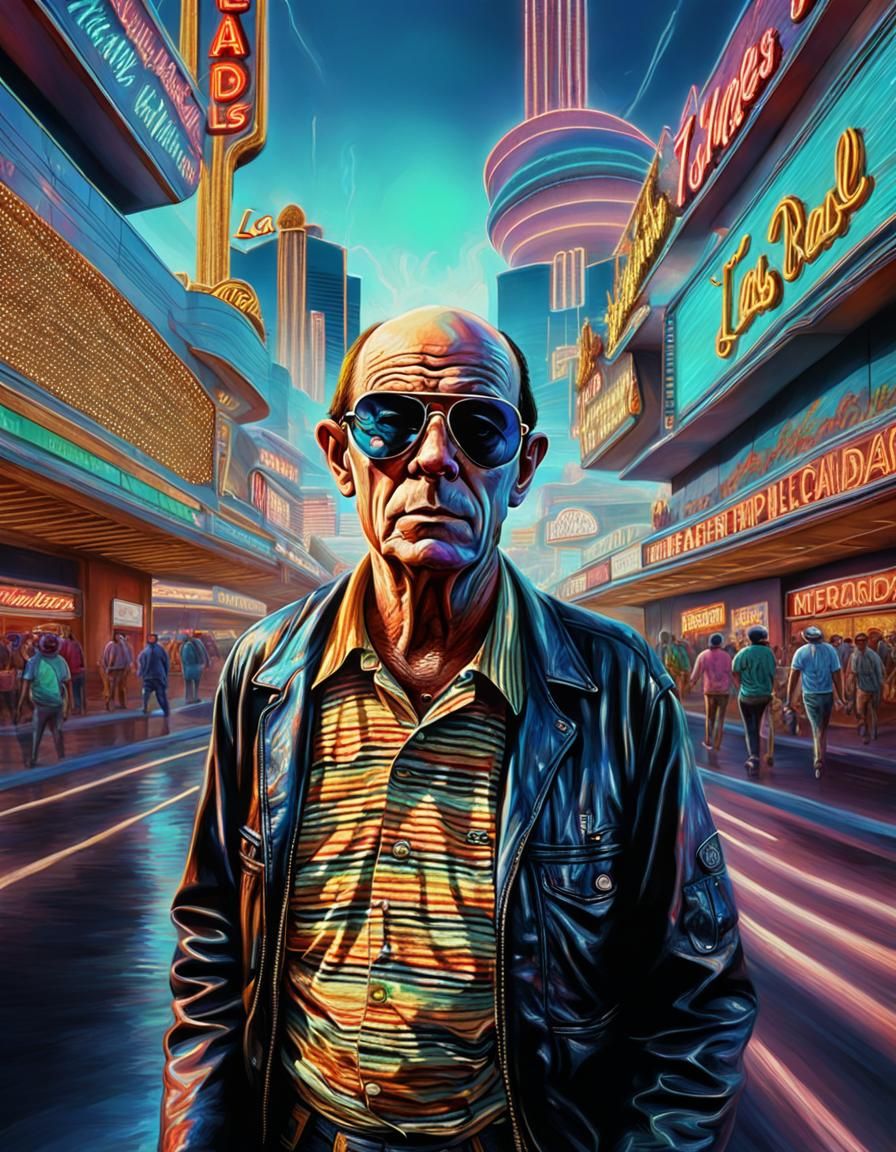 Hunter S. Thompson's Hyperrealistic Vegas Trip
