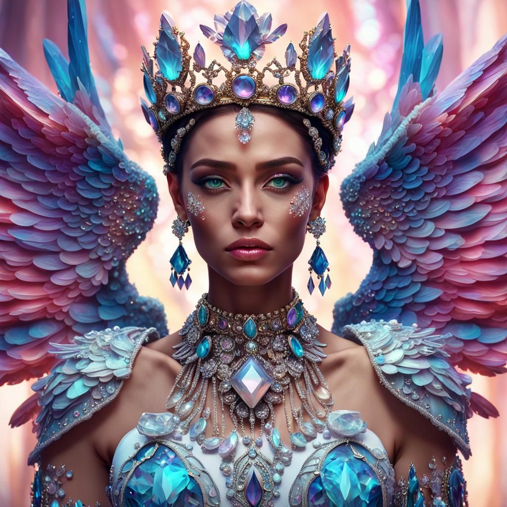 Crystals Crown Angel!