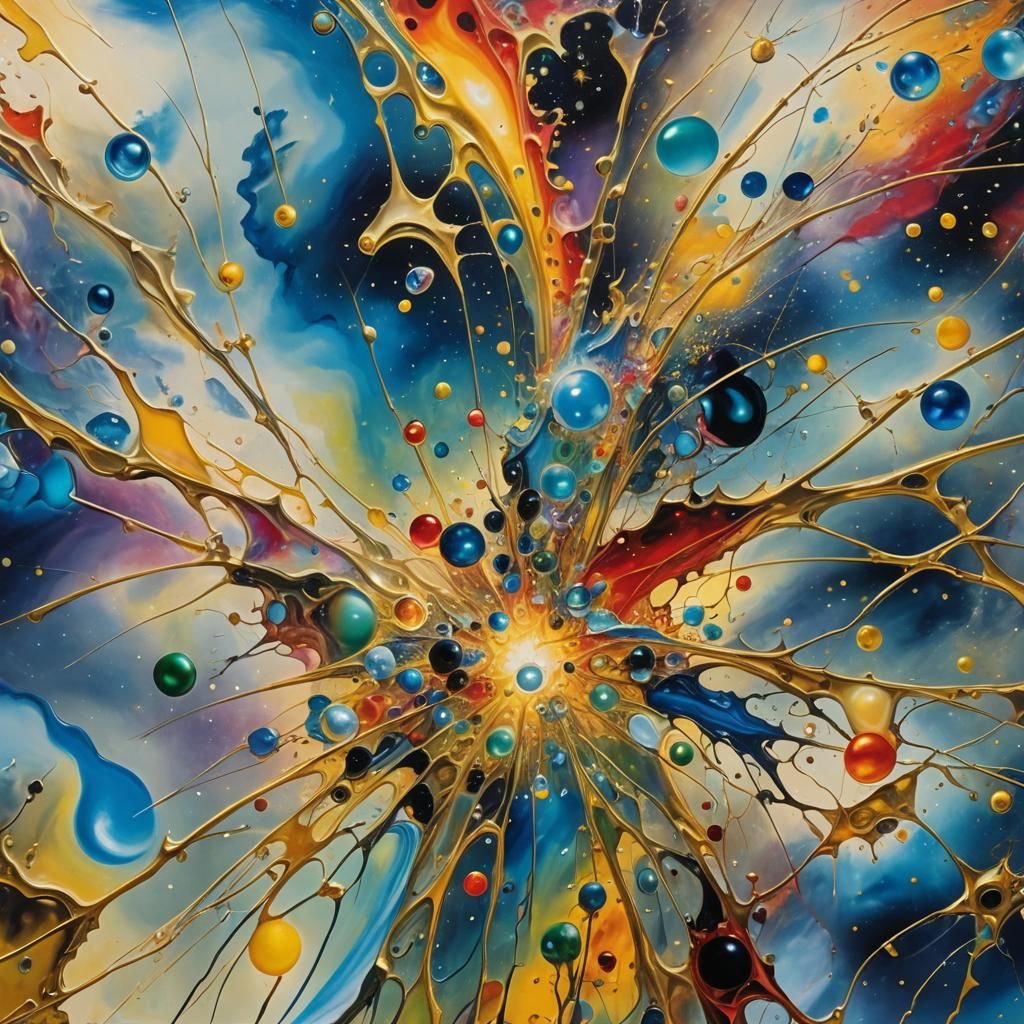 Surreal Galaxy Exploration in Fragmented Light