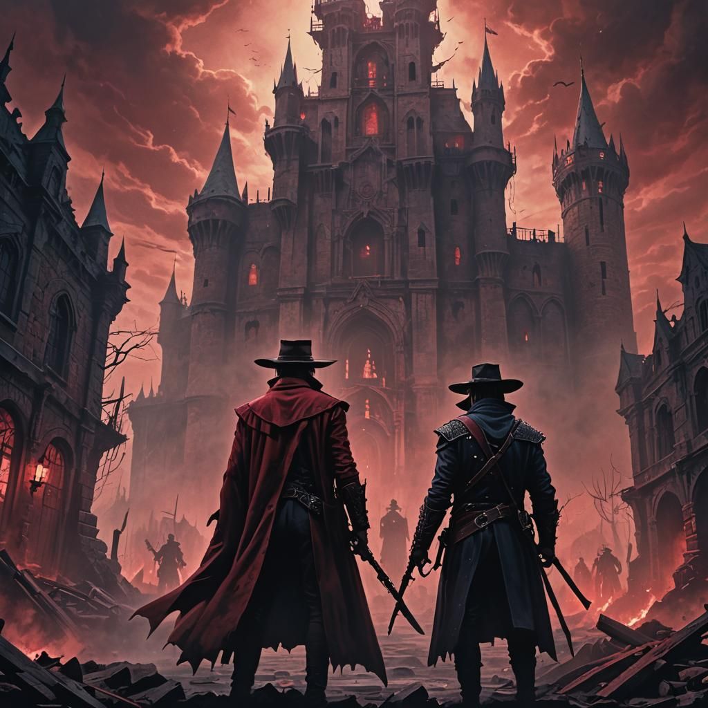 Roland the Gunslinger Confronts the Crimson King