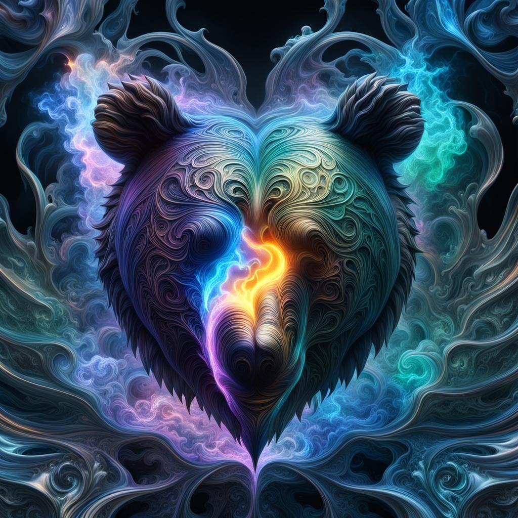 Lightning Opal Marbles: 3D Iridescent Liquid Art