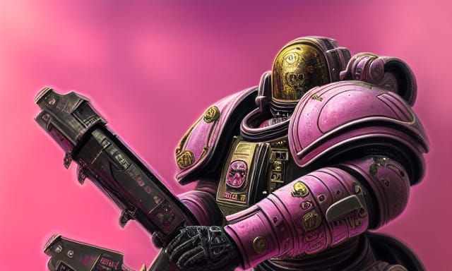 Pink Space Marine
