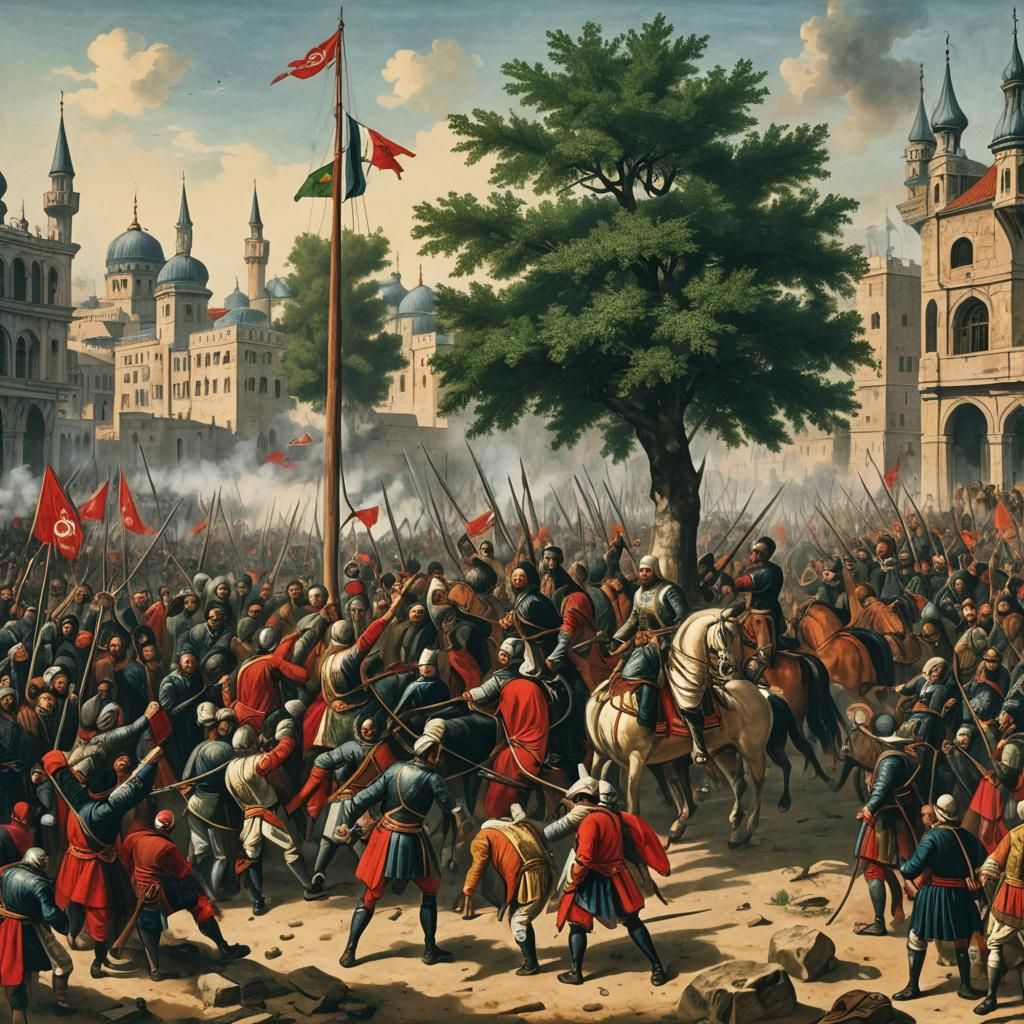Ottoman Empire Uprising: The Çınar Incident