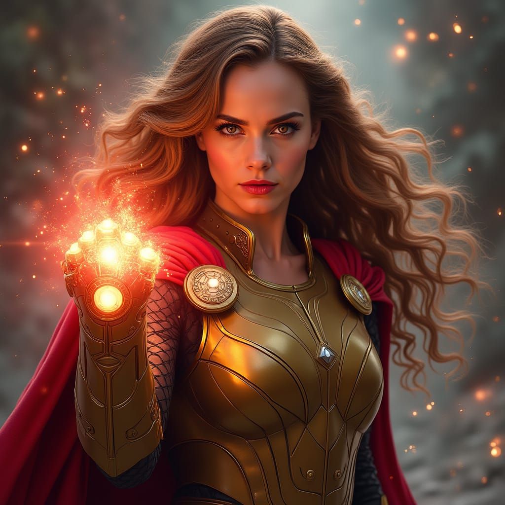 Mighty Thor Wields Aether Infinity Stone