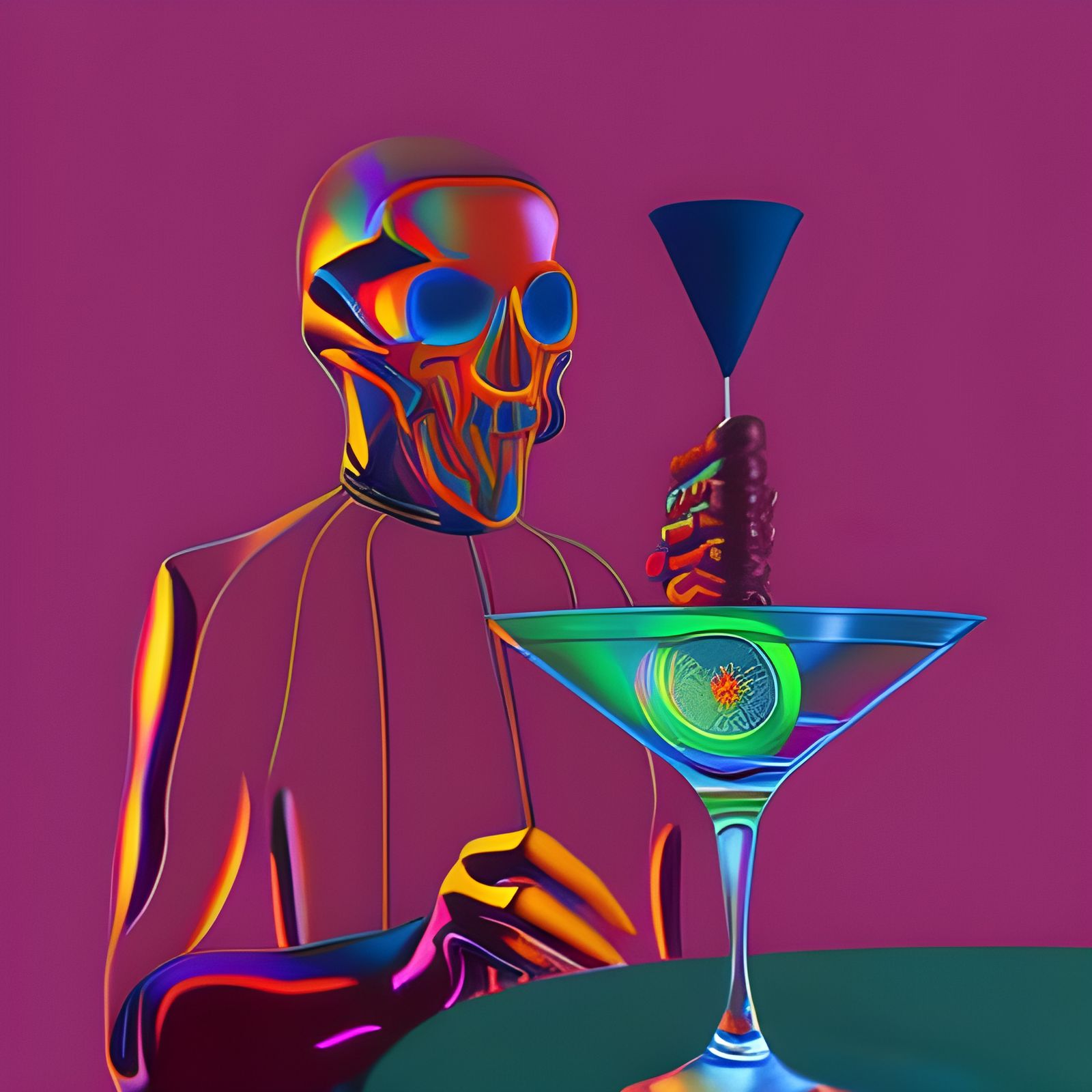 Having a Martini with the Skullivan VII