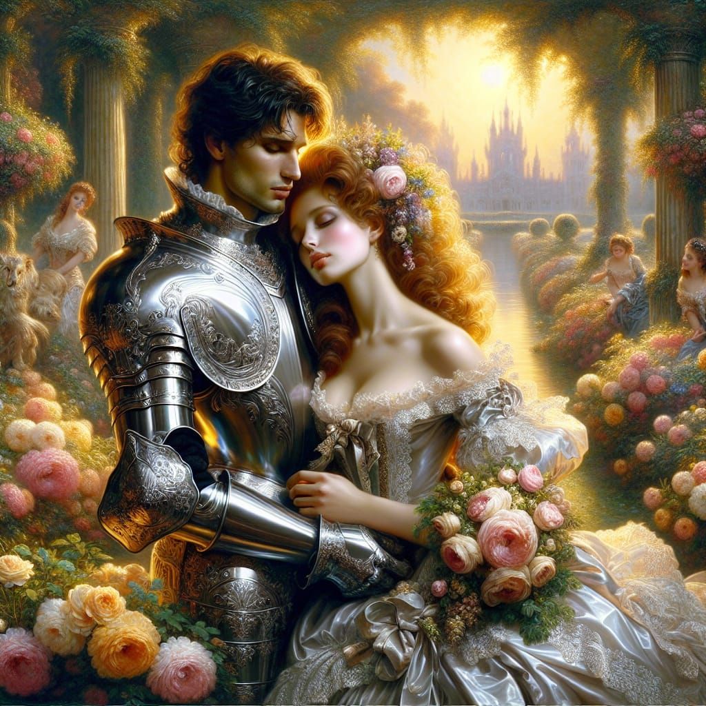 Elegant 18th-Century Romance in Lavish Rococo Style