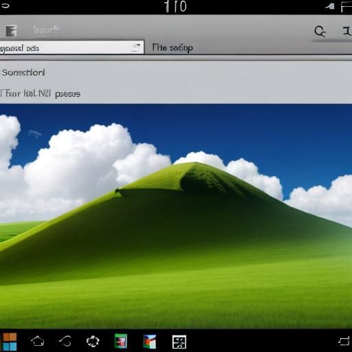 Windows XP homescreen
