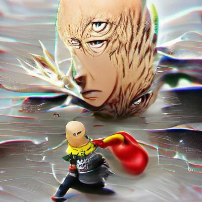 One Punch Man Ready for Battle