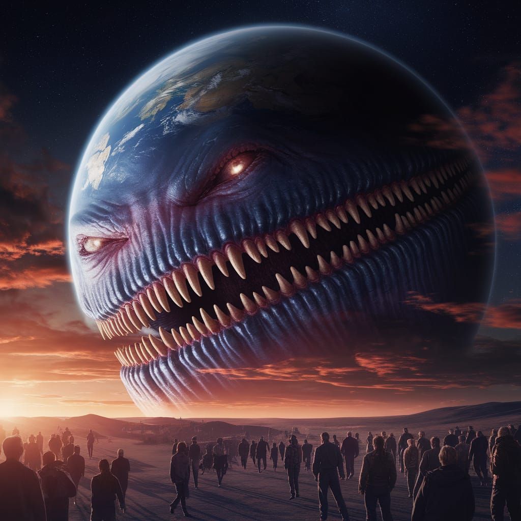 Galactic Horror: Eldritch Entity Devours Earth