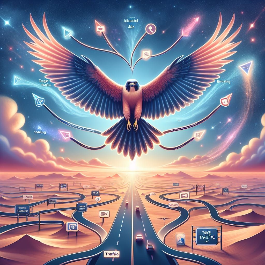 Majestic Falcon Embarks on a Journey Through Digital Adverti...