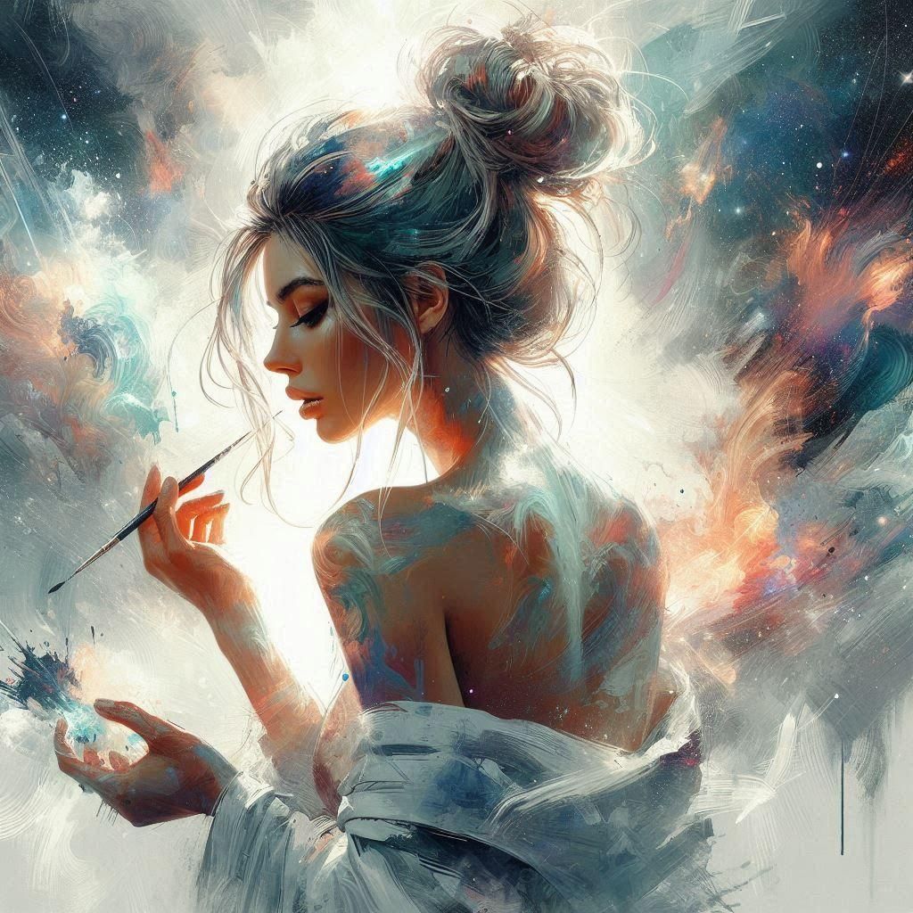 Classic Oil Painting Generated by AI