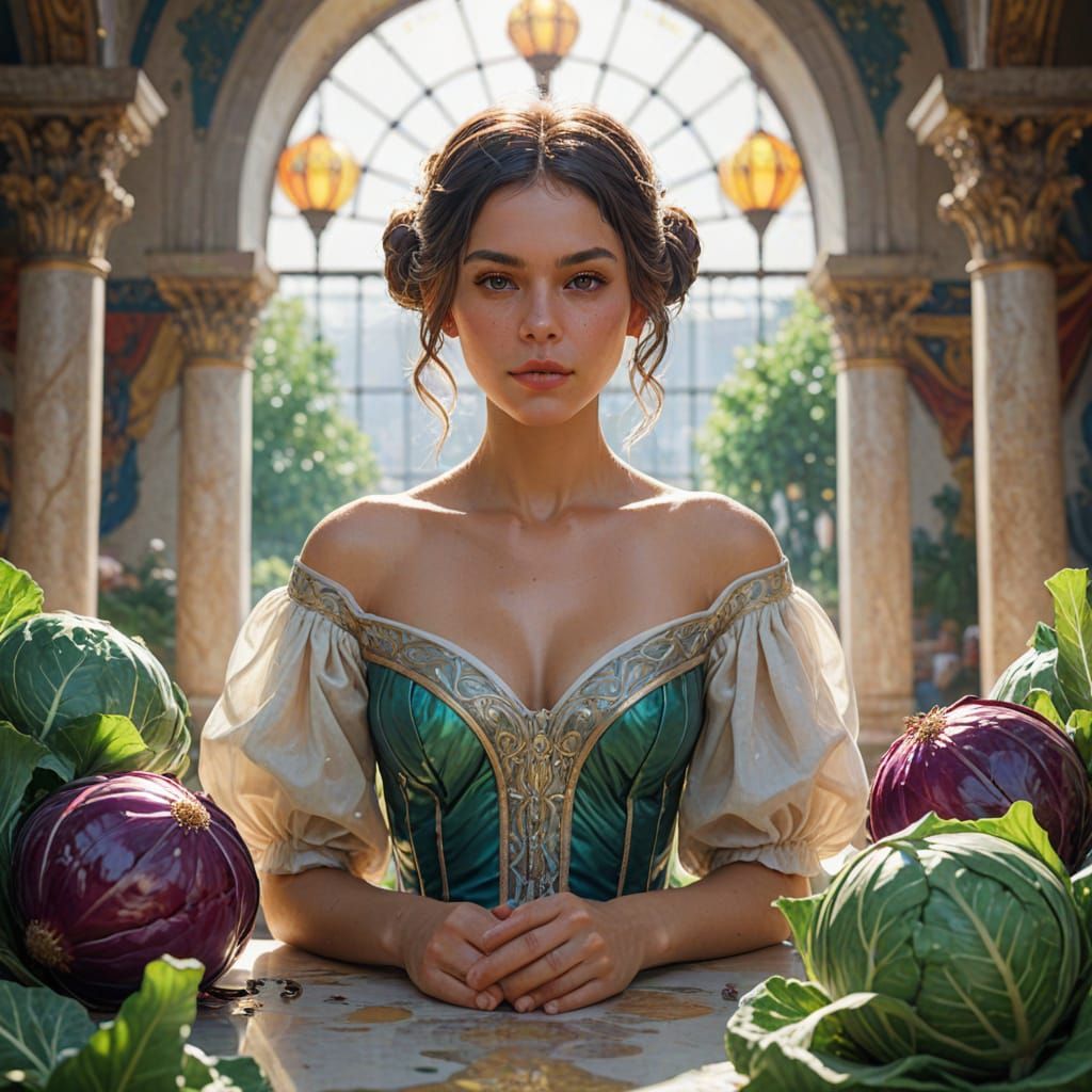 Glass Onion, Garlic, and Cabbage in Summer Palace