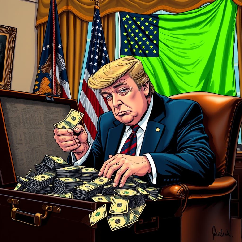 The Avaricious Leader in a Sea of Greed