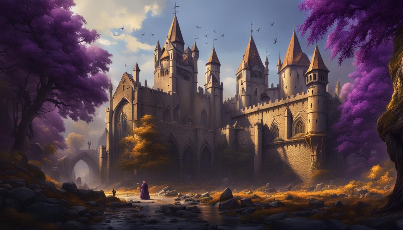 Medieval King, Kingdom, and Kin: Dark Fantasy Art