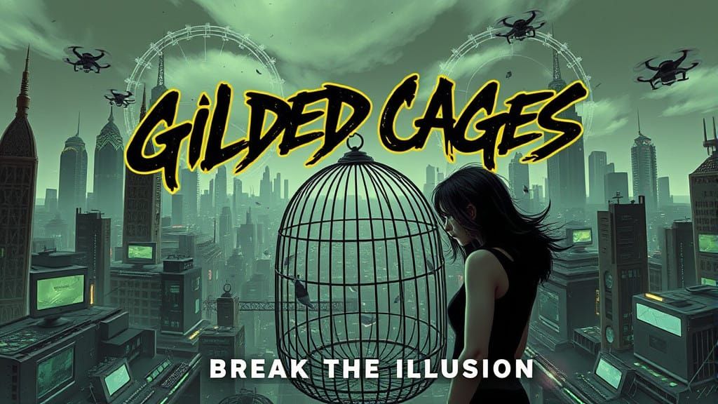 Rebel's Escape in a Gilded Dystopia