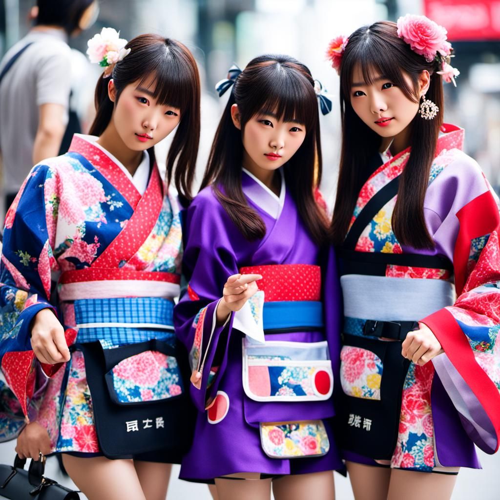 Stunning Japanese Fashion Models
