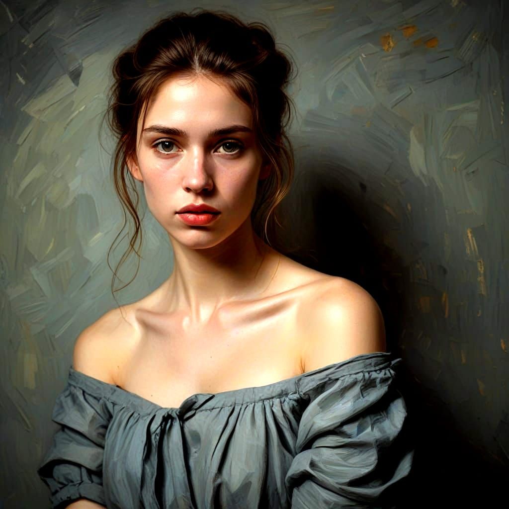 Serene Beauty in Soft Light