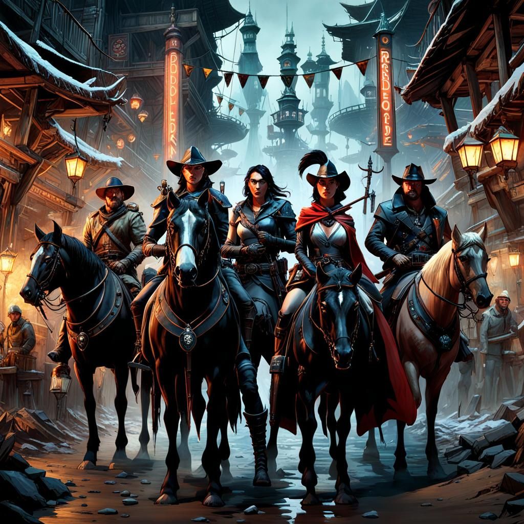 Raider World Theme Park: AI Generated Art