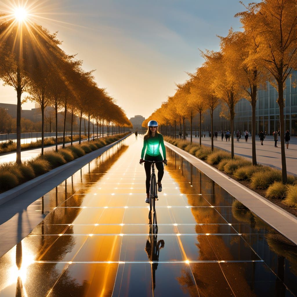 Solar and kinetic energy harvesting roads and surfaces