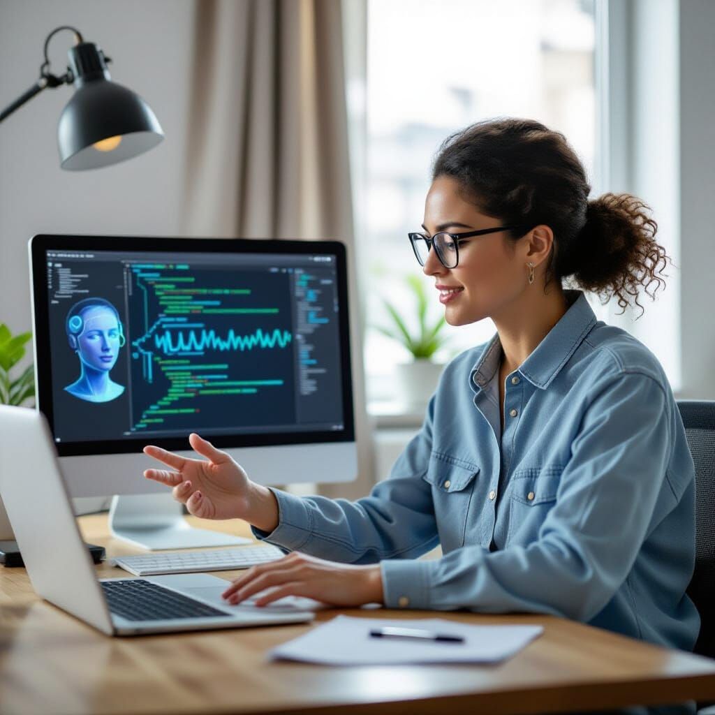 Woman Trains AI System for Advanced Output