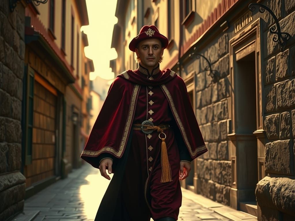 Lorenzo di Medici in Renaissance Lighting