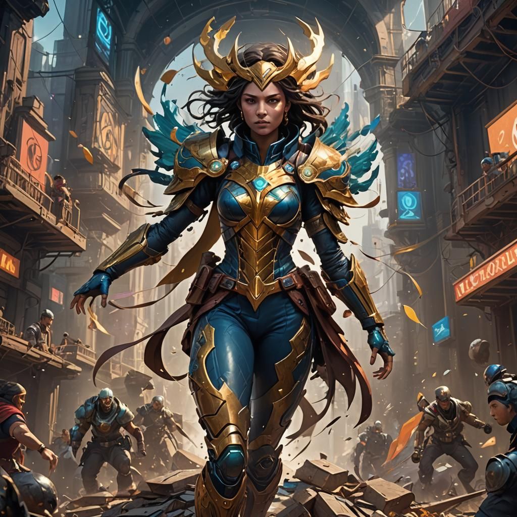 Victorious Woman: A Study in Contrasts