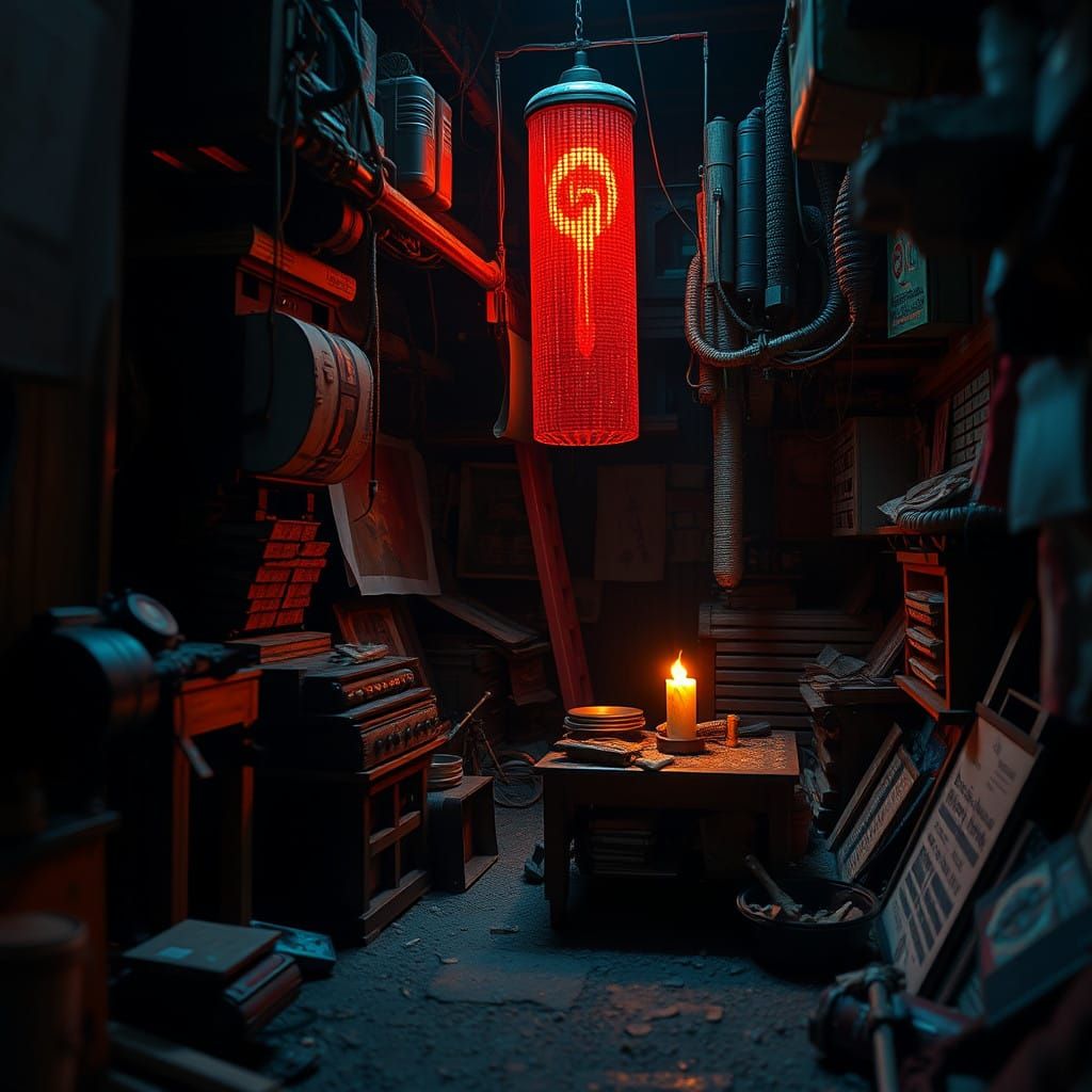 Cyberpunk Dreamscape in High Definition