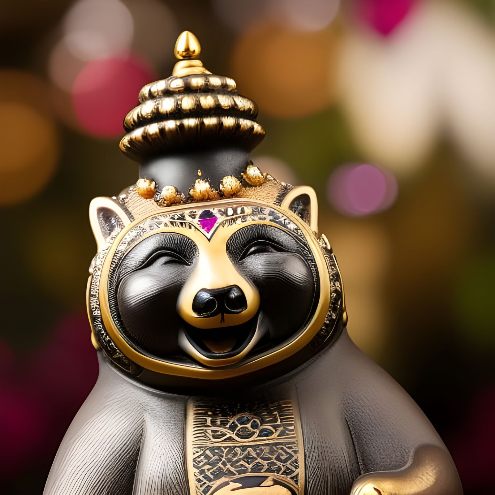 Laughing Buddha Bear