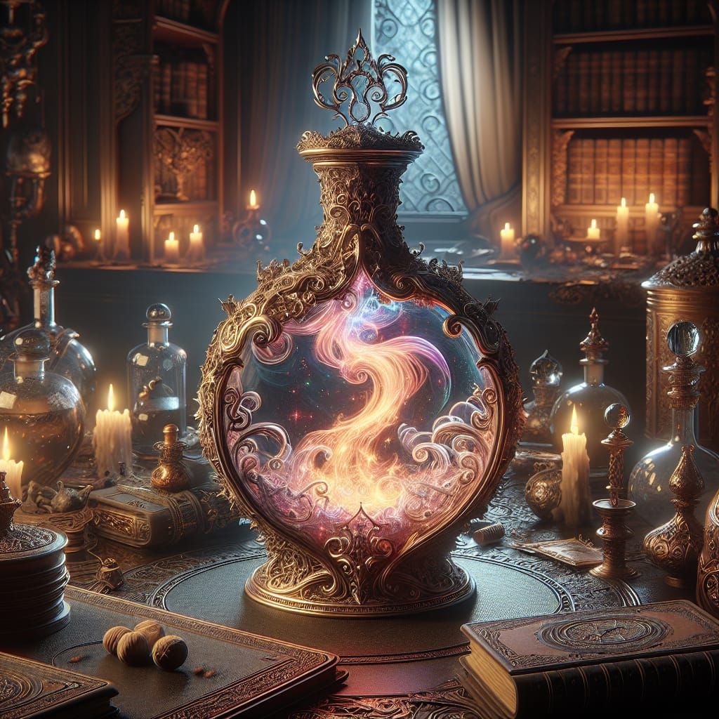 Bottled Soul in Alchemist's Lab