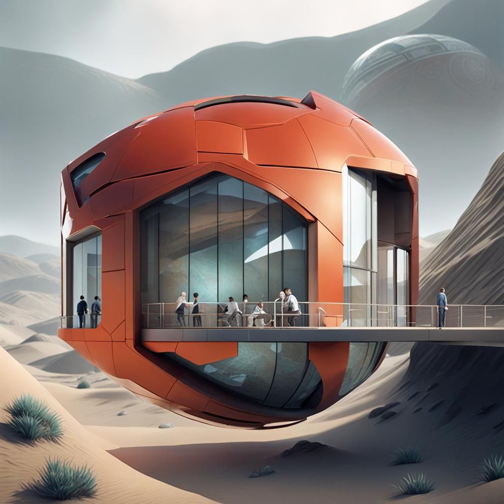 Modern capsule data center on Dune