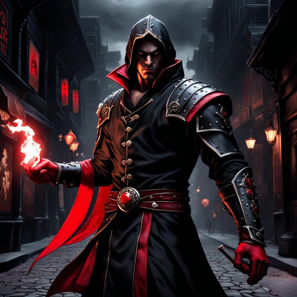 Shadow Monk Fire Mage