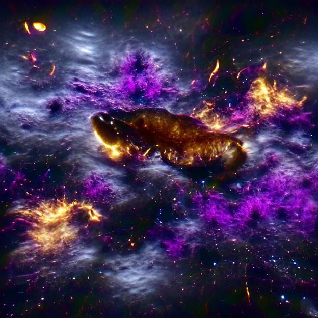 Dark Matter Nebula in 8K Resolution