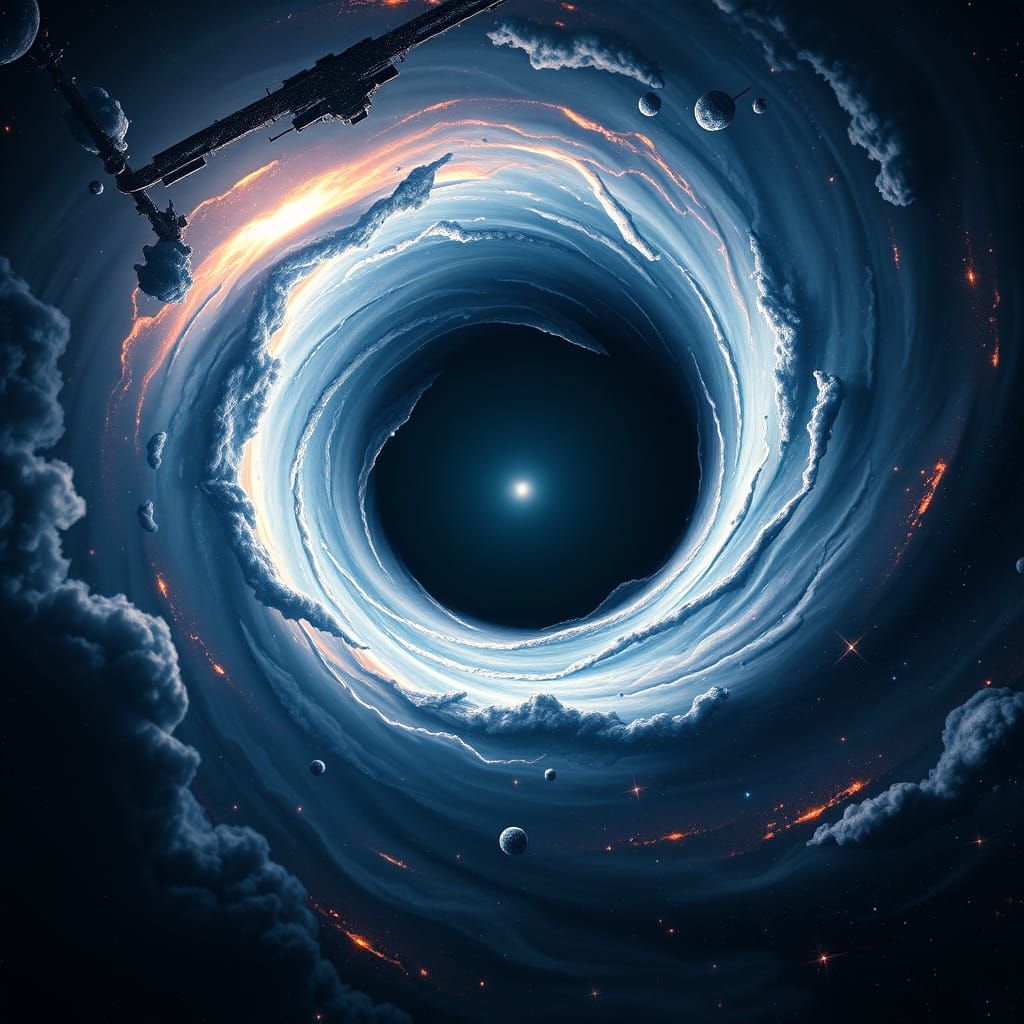 Cinematic Rendering of TON 618, a Gargantuan Supermassive Bl...